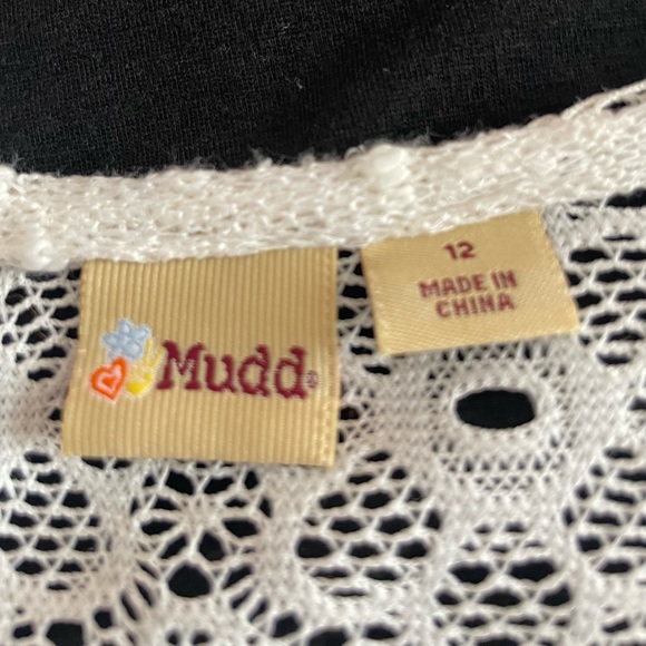 Mudd size 12 cream knit cover - Picture 2 of 2